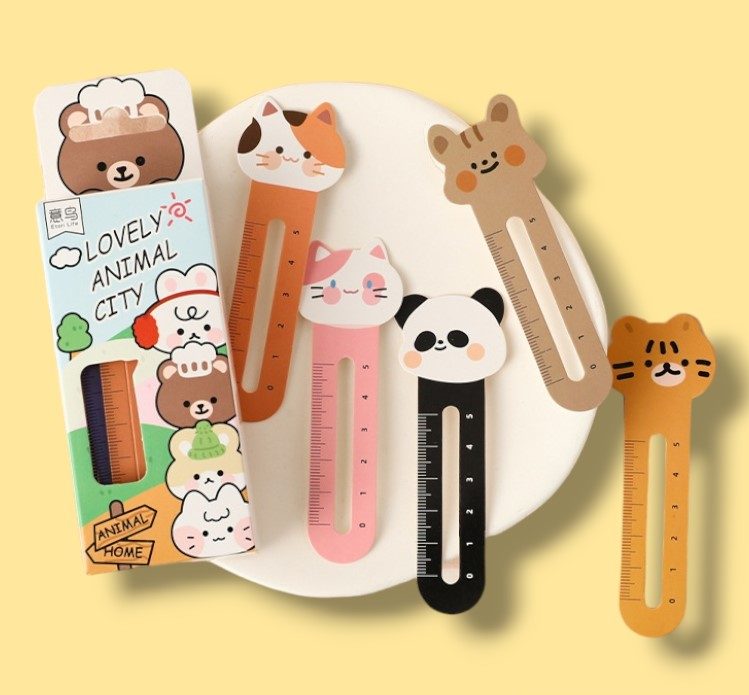 Animal Paper Bookmark 30 Pieces
