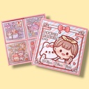 72PCS/Box Lovely Cartoon Stickers Waterproof