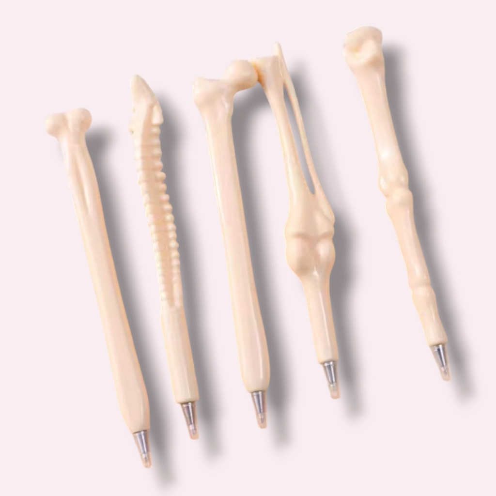 Bone Shape Ballpoint Pen 5 Pieces