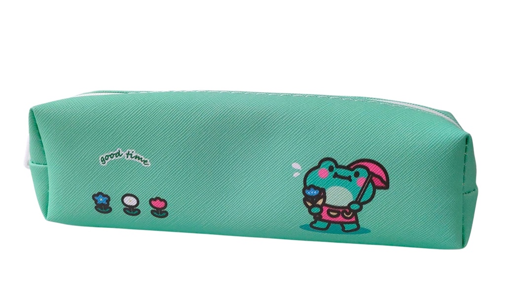 Pencil Case Cute Green Frog