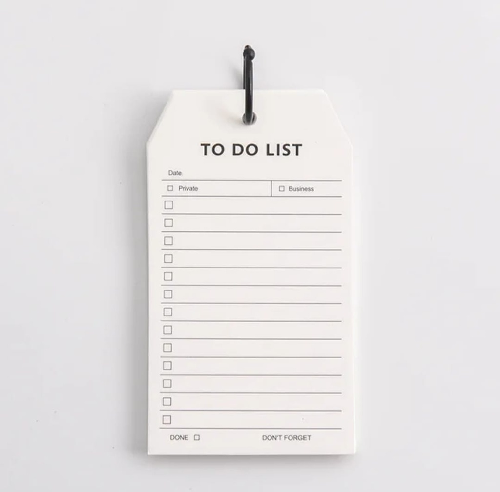 To Do Lista Bloc Notes